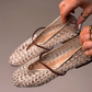Izzy Woven Pumps In Neutral
