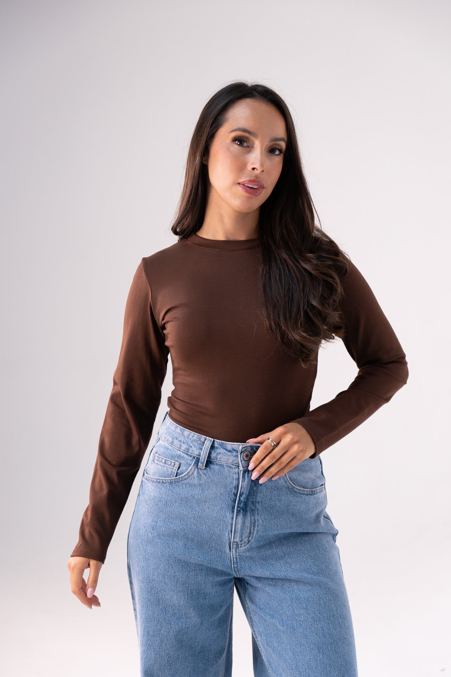 Willow Top In Chocolate