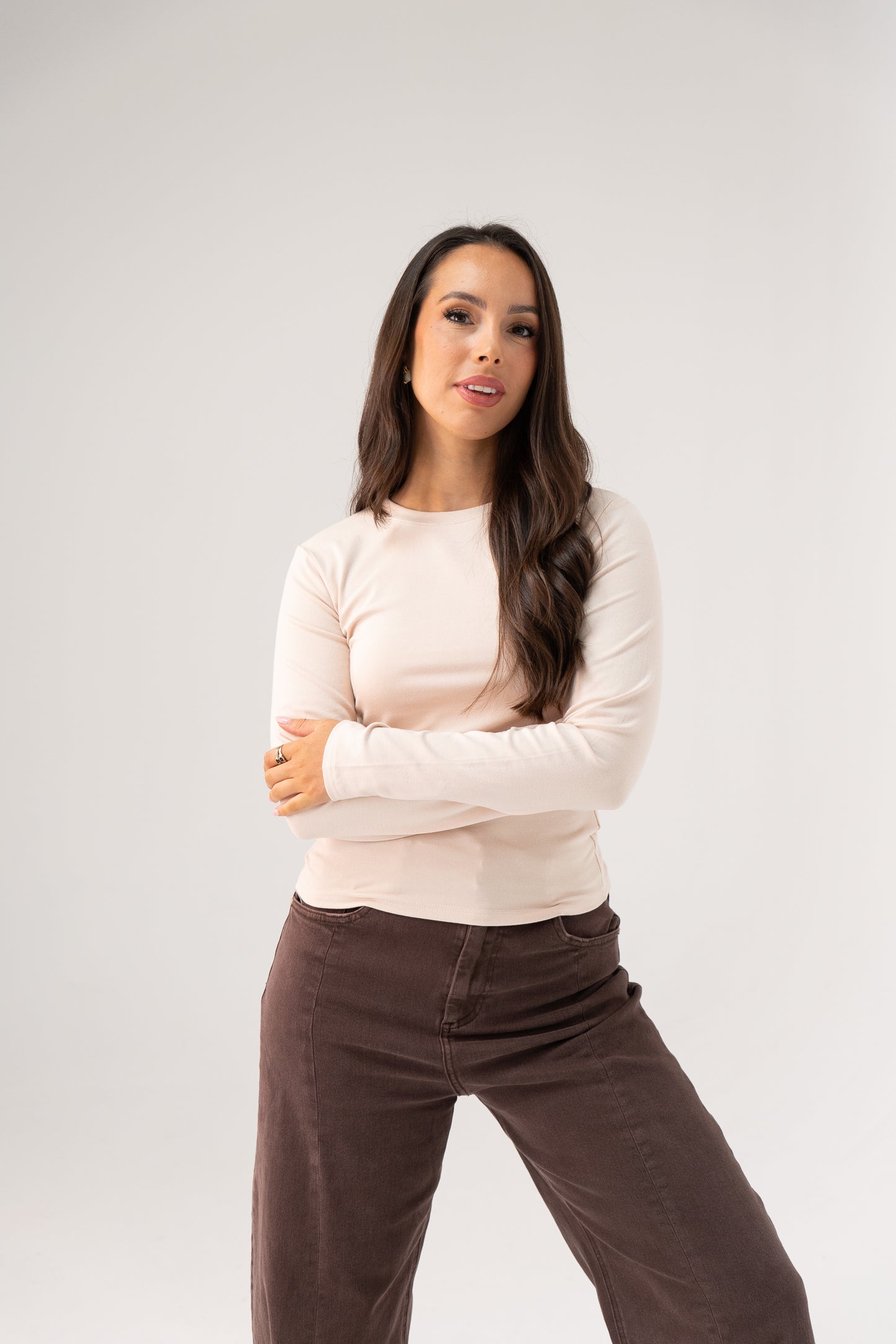 Willow Top In Neutral