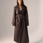 Willow Longline Trench Coat In Coffee