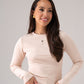 Willow Long Sleeve Top In Beige