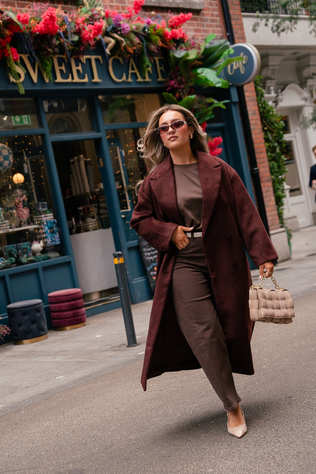 Love Laura Coat In Cocoa