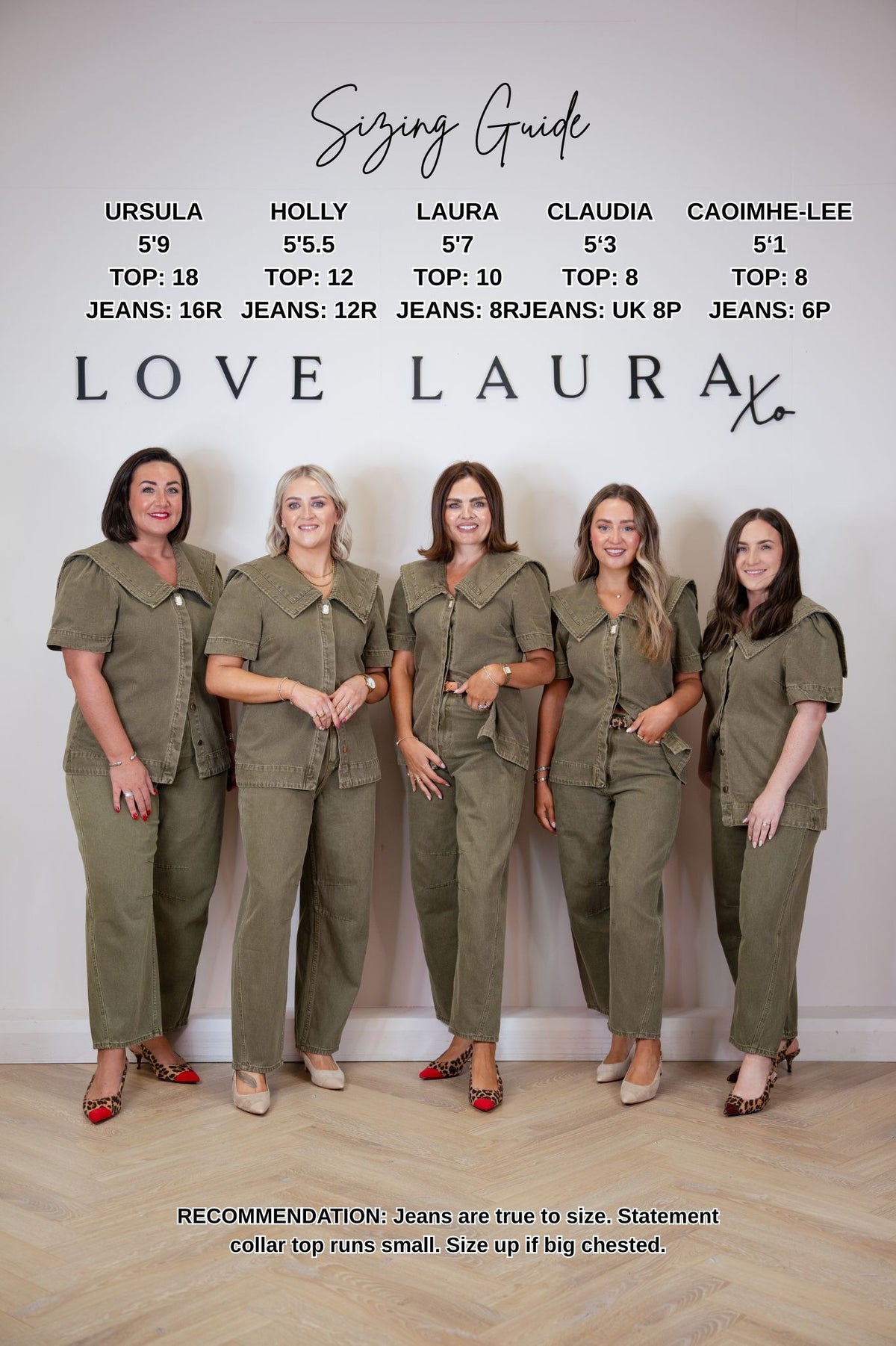 Love Laura Statement Collar Top In Cream