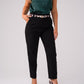 Love Laura Sculpted Trousers In Black