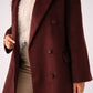 Love Laura Coat In Cocoa
