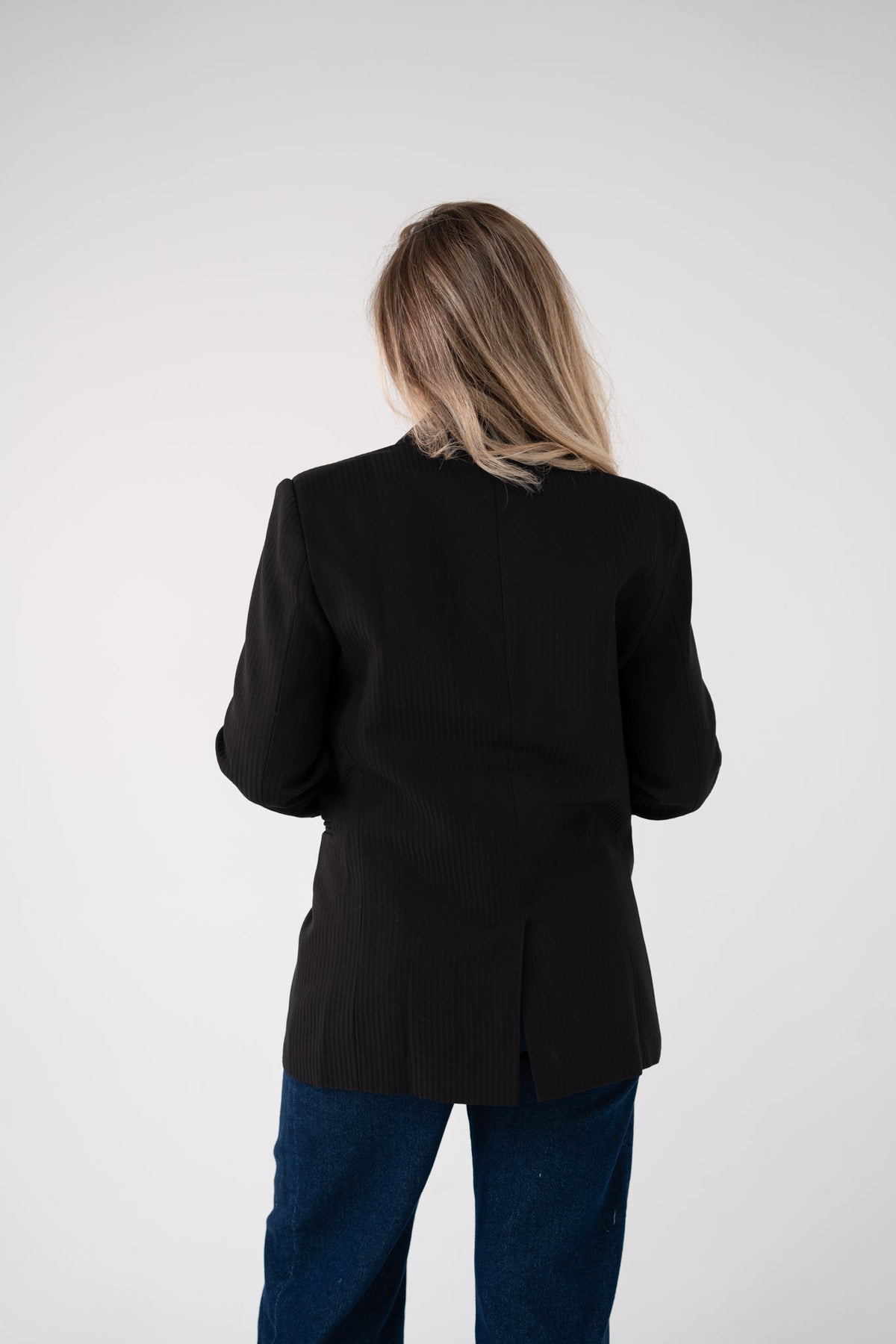Love Laura Refined Blazer In Black
