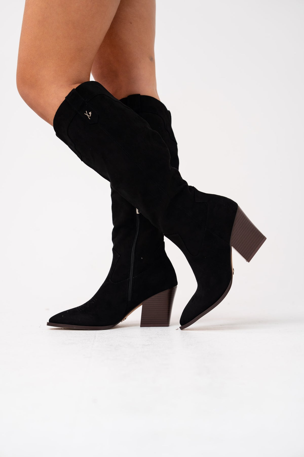 Love Laura Western Boot In Black