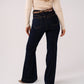 Love Laura High Rise Flare Jeans In Indigo