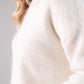Iris Round Neck Jumper In White