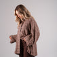 Elsa Check Shirt In Chocolate Mix