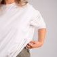 Kiera Oversized Long Sleeve T-Shirt In White
