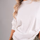 Kiera Oversized Long Sleeve T-Shirt In White