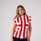 Holly Stripe Sleeveless Knit In Red Mix