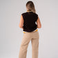 Holly Sleeveless Knit Top In Chocolate