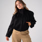 Iris Crop Jacket In Black