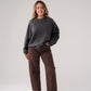 Love Laura Carrot Barrell Jeans In Chocolate