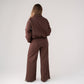 Elsa Straight Leg Trousers In Chocolate