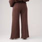 Elsa Straight Leg Trousers In Chocolate