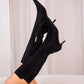 Love Laura Suede Knee Boot In Black