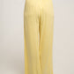 Millie Linen Mix Trousers In Yellow