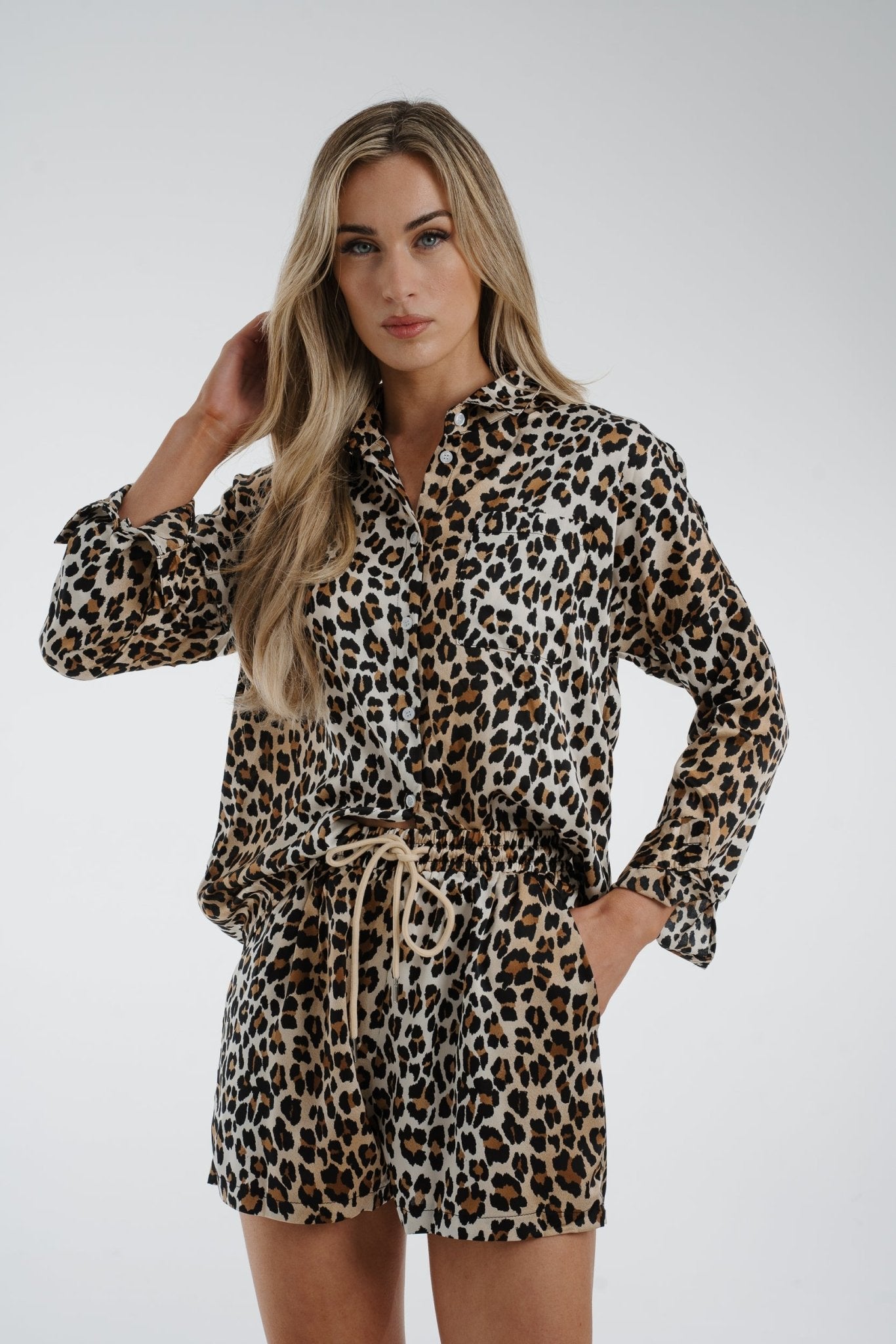 Ally Shirt In Leopard Print - The Walk in Wardrobe