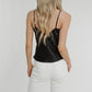 Becca Animal Print Cami In Black - The Walk in Wardrobe