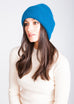 Blair Knit Beanie Hat In Teal - The Walk in Wardrobe