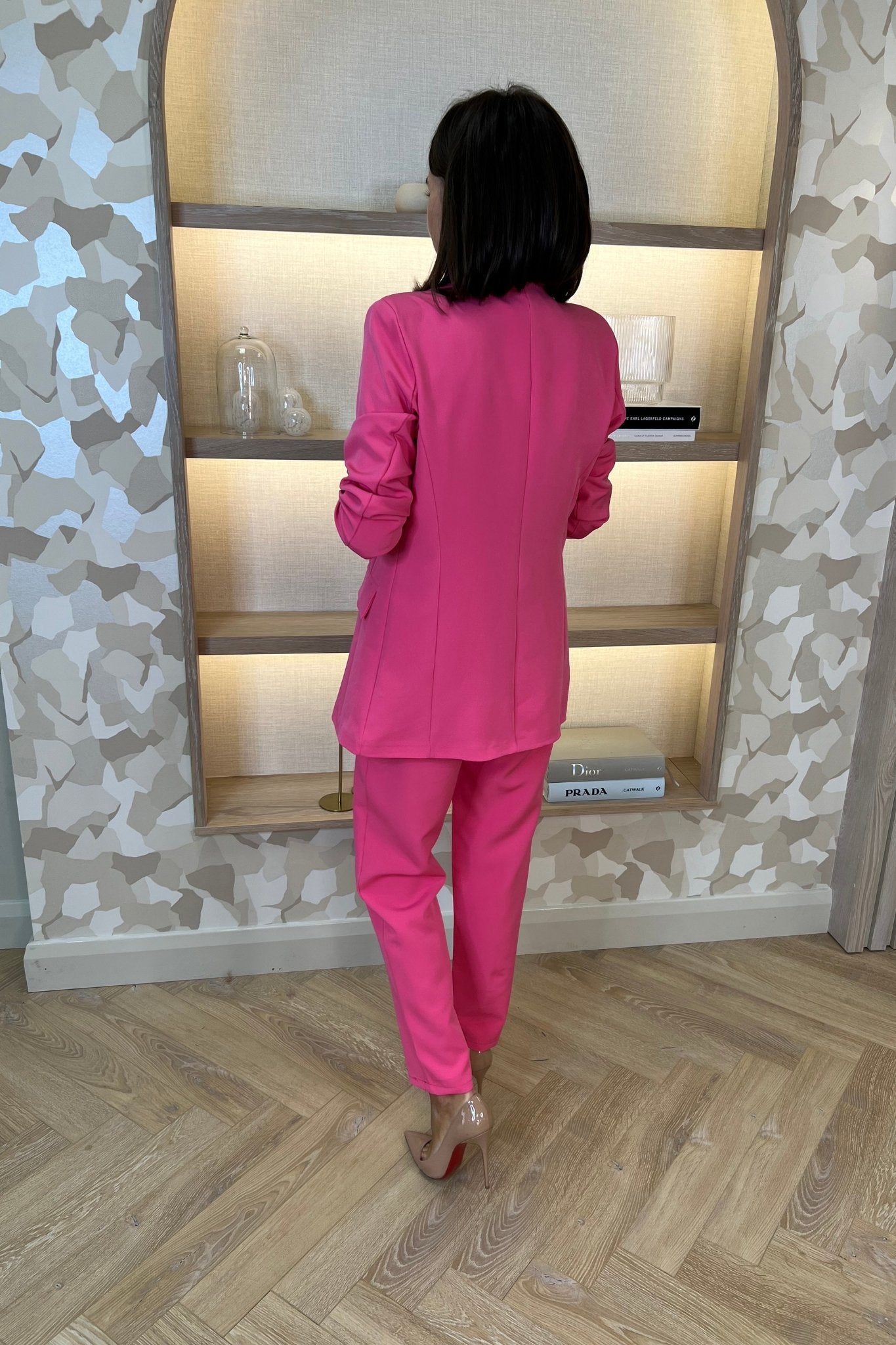 Caitlyn Blazer In Pink - The Walk in Wardrobe