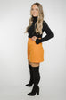 Ella Wrap Style Skirt In Orange - The Walk in Wardrobe
