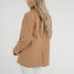 Elsa Blazer In Camel - The Walk in Wardrobe