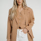 Elsa Blazer In Camel - The Walk in Wardrobe