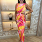 Holly Midi Dress In Pink Multi - The Walk in Wardrobe