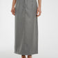 Holly Midi Skirt In Grey - The Walk in Wardrobe