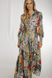 Holly Tiger Print Maxi Dress In Multi - The Walk in Wardrobe
