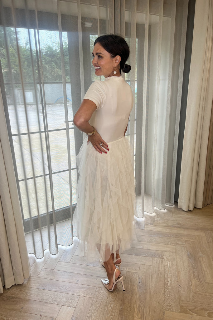 Holly Strapless Feather Trim Dress In Black – The Walk in Wardrobe Holly Strapless Feather Trim Dress In Black – The Walk in Wardrobe