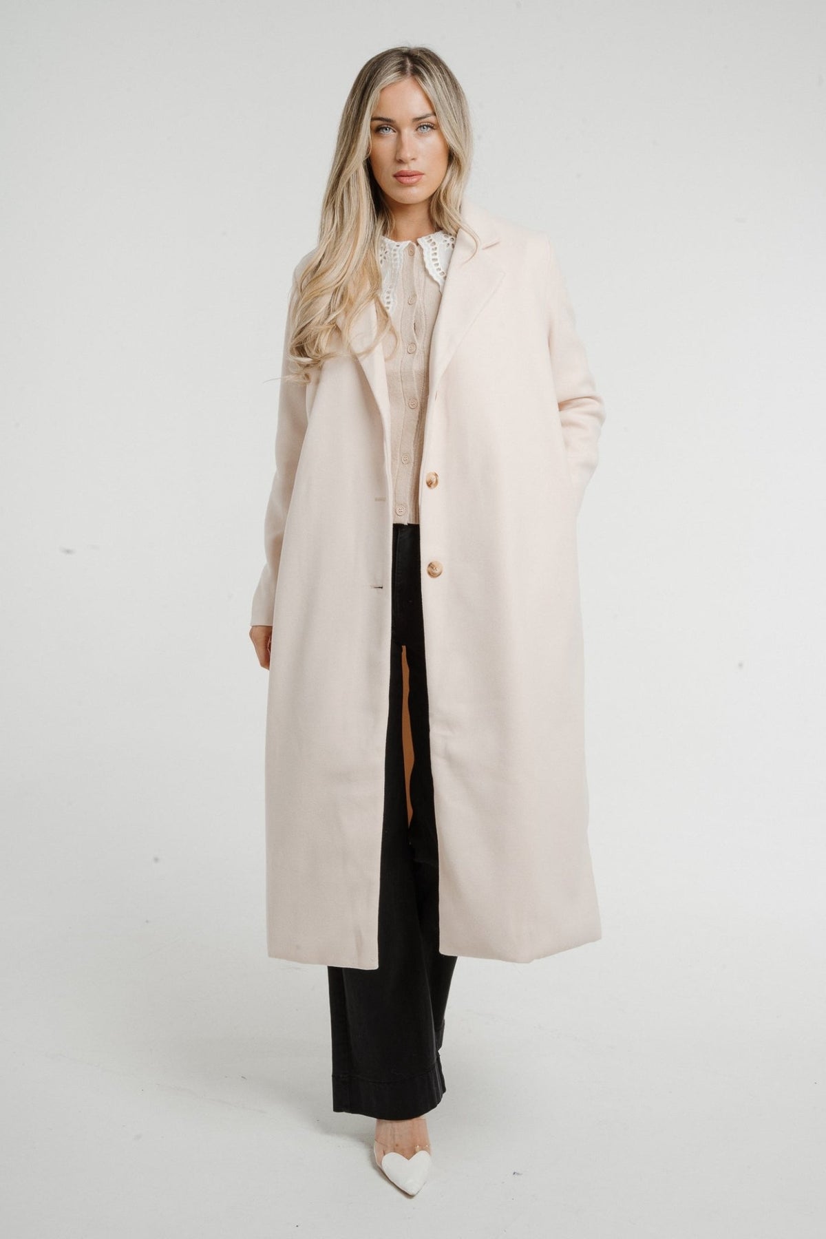 Jane Coat In Neutral - The Walk in Wardrobe