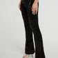 Jane Sequin Trouser In Black - The Walk in Wardrobe