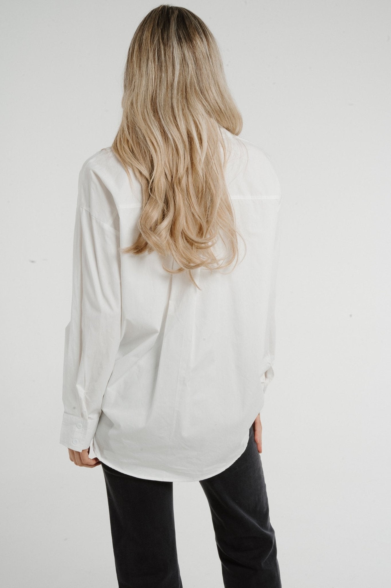 Jane Shirt In White - The Walk in Wardrobe