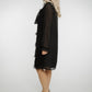 Jasmine Lace Detail Dress In Black - The Walk in Wardrobe