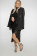 Kate Sequin Skirt In Black - The Walk in Wardrobe