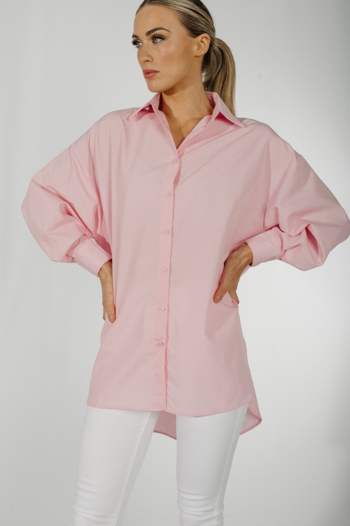 Kate Shirt In Pink - The Walk in Wardrobe