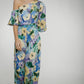 Kayla Floral Jumpsuit In Blue - The Walk in Wardrobe