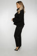 Molly Chunky Knit Jumper In Black - The Walk in Wardrobe