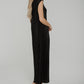 Polly Pleated Dress In Black - The Walk in Wardrobe