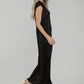 Polly Pleated Dress In Black - The Walk in Wardrobe