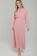 Polly Polka Dot Dress In Pink - The Walk in Wardrobe
