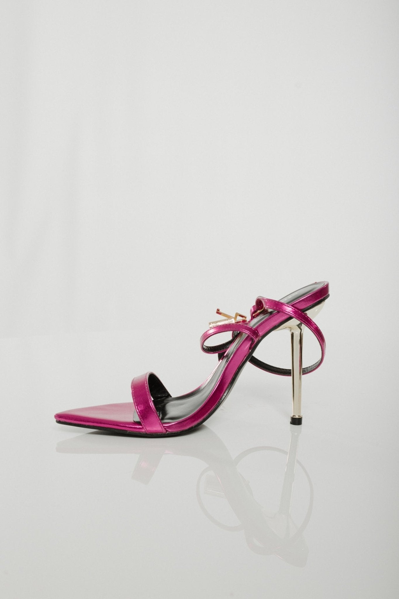 Sadie Pointed Toe Heel In Pink - The Walk in Wardrobe